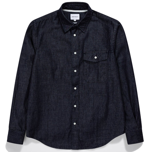 Norse Projects Algot Denim Shirt Indigo