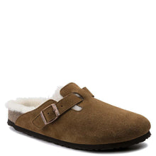 Load image into Gallery viewer, Birkenstock Boston Shearling Suede Leather Mink

