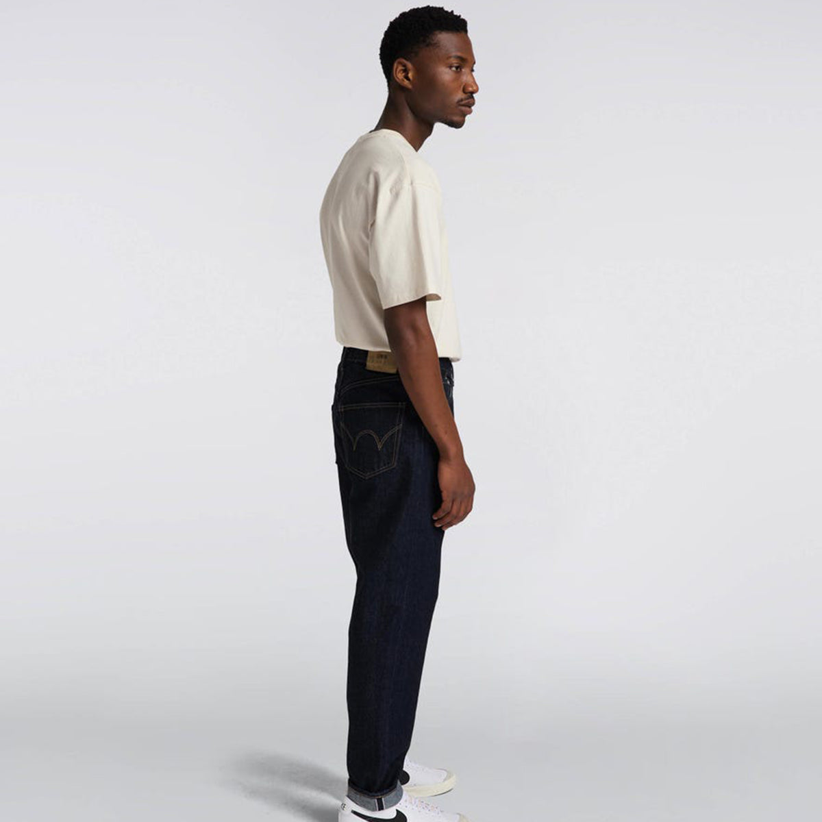 Edwin Loose Tapered Red Selvage Kurabo Jean Blue Rinsed