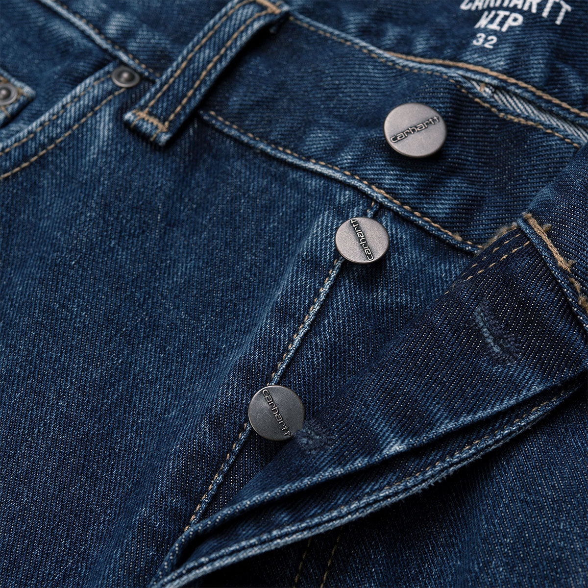 Carhartt WIP Newel Pant Organic Cotton Blue Stone Washed