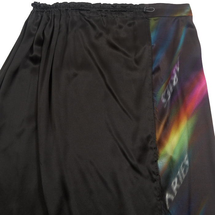 Aries Aurora Print Half and Half Skirt Black/Multi