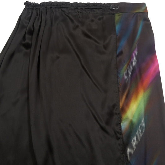 Aries Aurora Print Half and Half Skirt Black/Multi