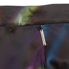 Load image into Gallery viewer, Aries Aurora Print Half and Half Skirt Black/Multi
