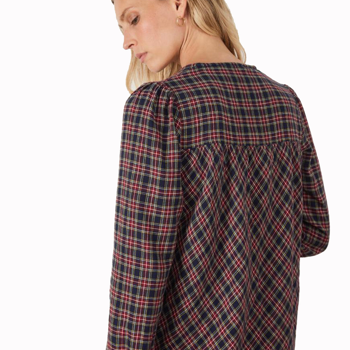 Leon & Harper Celsius Plain Blouse Red