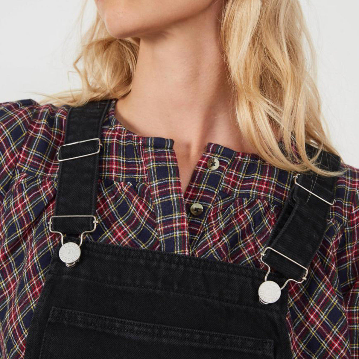 Leon & Harper Celsius Plain Blouse Red