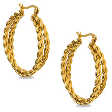 Load image into Gallery viewer, Hoops and Chains Erykah Hoops
