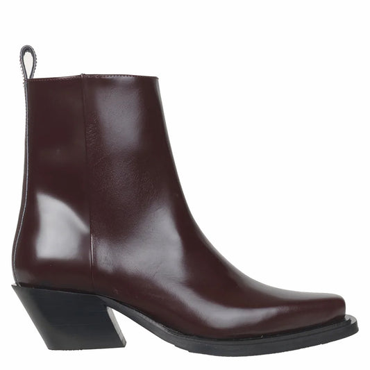 Stine Goya Gurly Boots Polido Burgundy