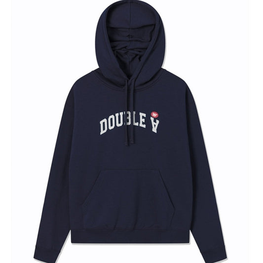 Wood Wood Ian arch Hoodie Navy