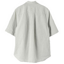 Load image into Gallery viewer, MHL W&#39; SS Shirt Yarn Dye Cotton Check Pale Green/Green
