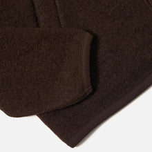 Load image into Gallery viewer, Universal Works Wool Fleece Zip Bomber Brown
