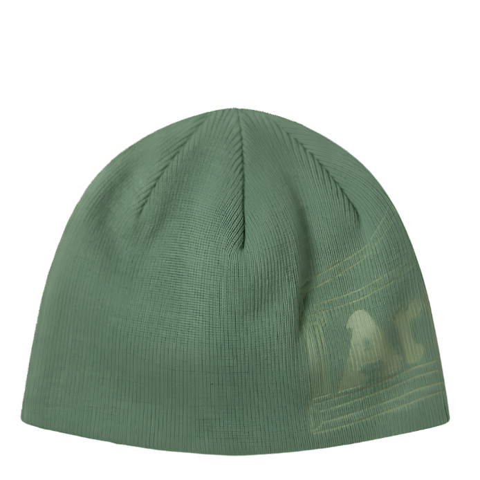 Aries Temple Embossed Skull Beanie Green