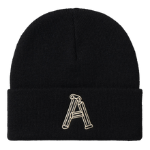 Load image into Gallery viewer, Aries Column Beanie Black
