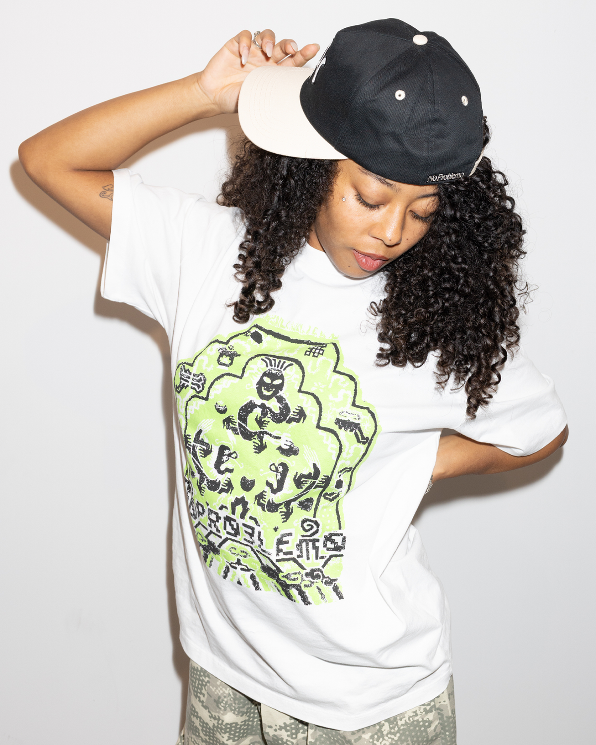 No Problemo Rugged SS Tee White
