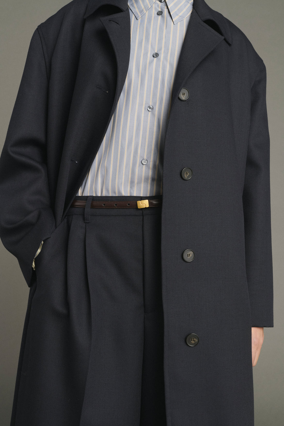Soeur Liam Coat Navy