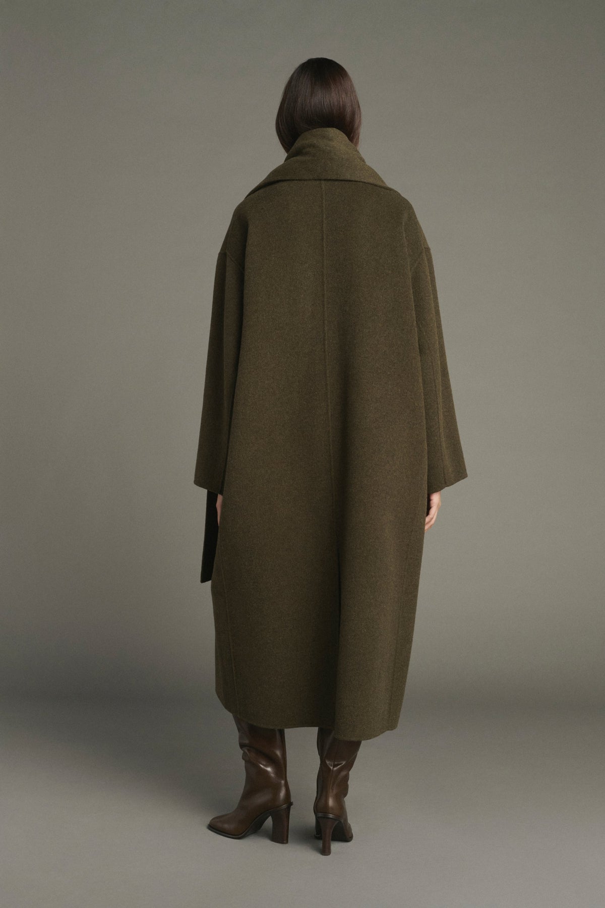 Soeur Finn Coat Khaki Marl