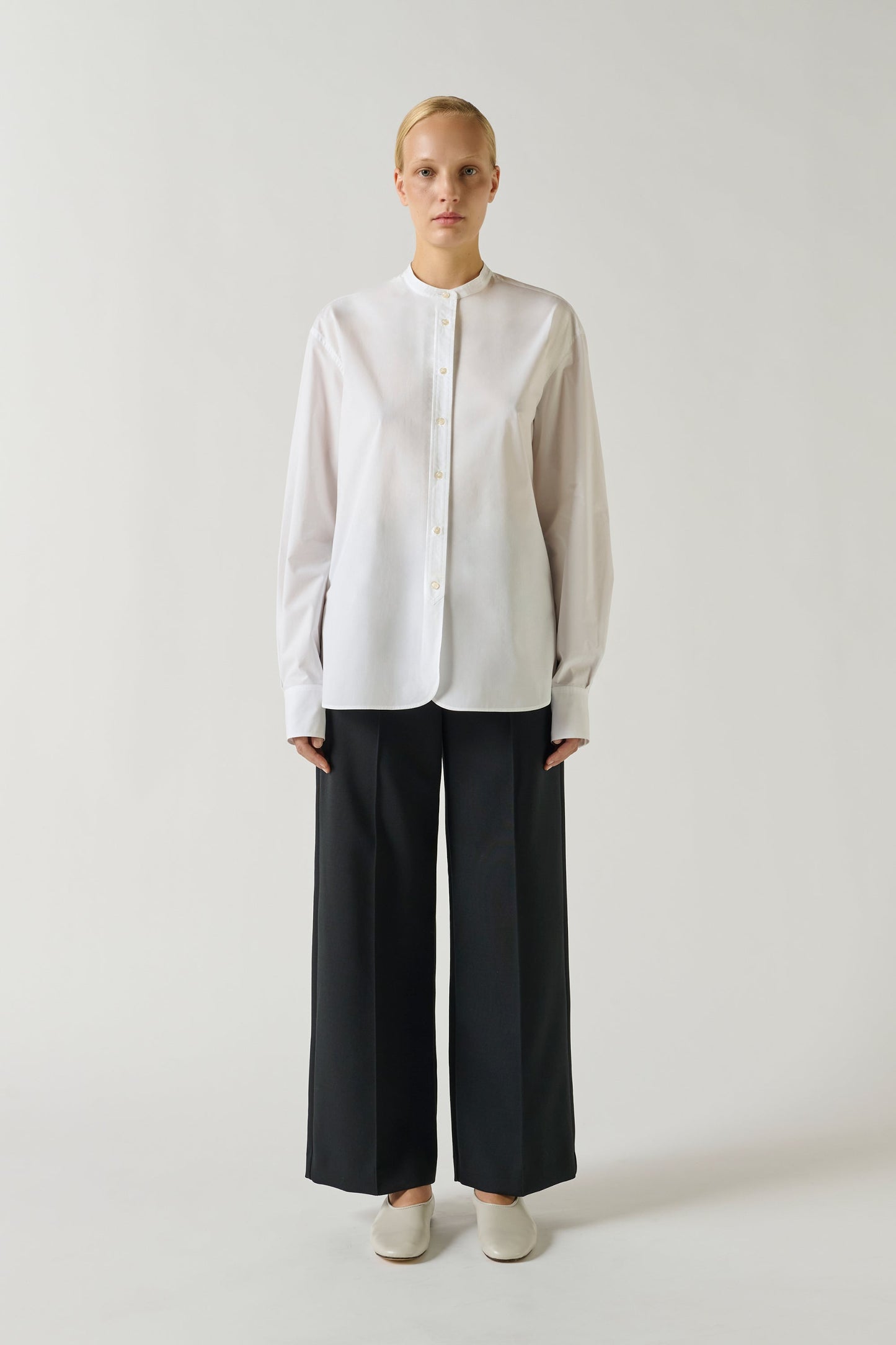 Soeur Wool Harry Pants Black