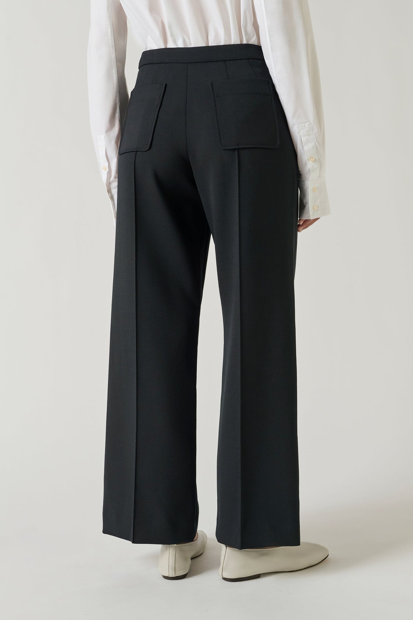 Soeur Wool Harry Pants Black