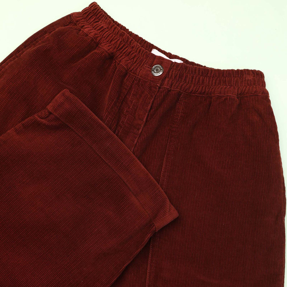 L.F.Markey Becket Crop Trouser Oxblood