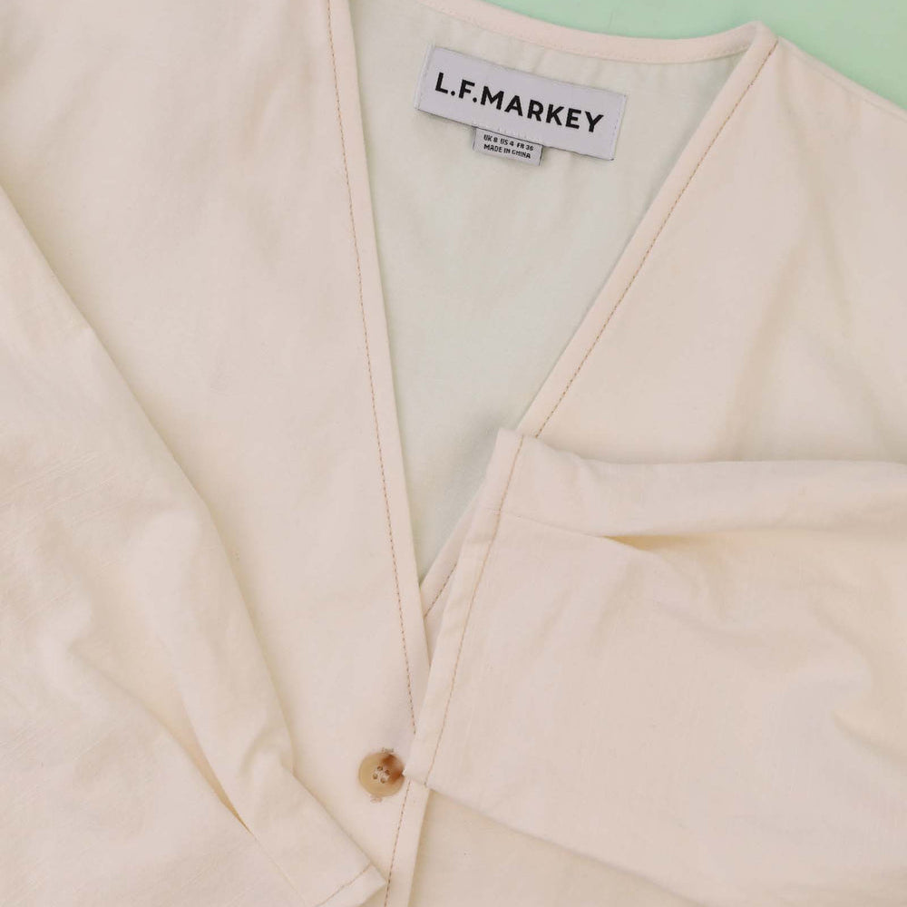 L.F.Markey Lowry Top Ecru
