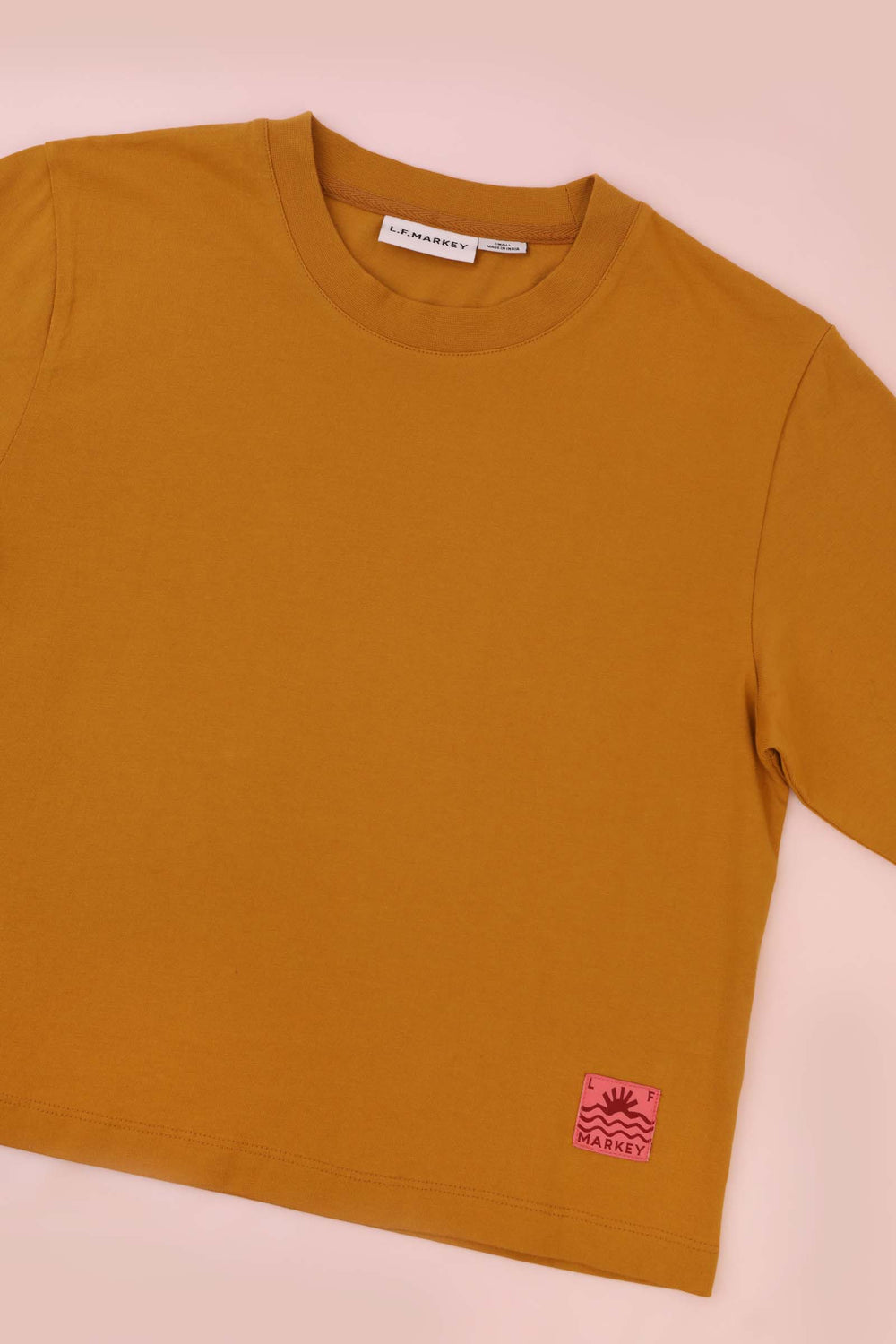 L.F.Markey Boxy Tee Mustard