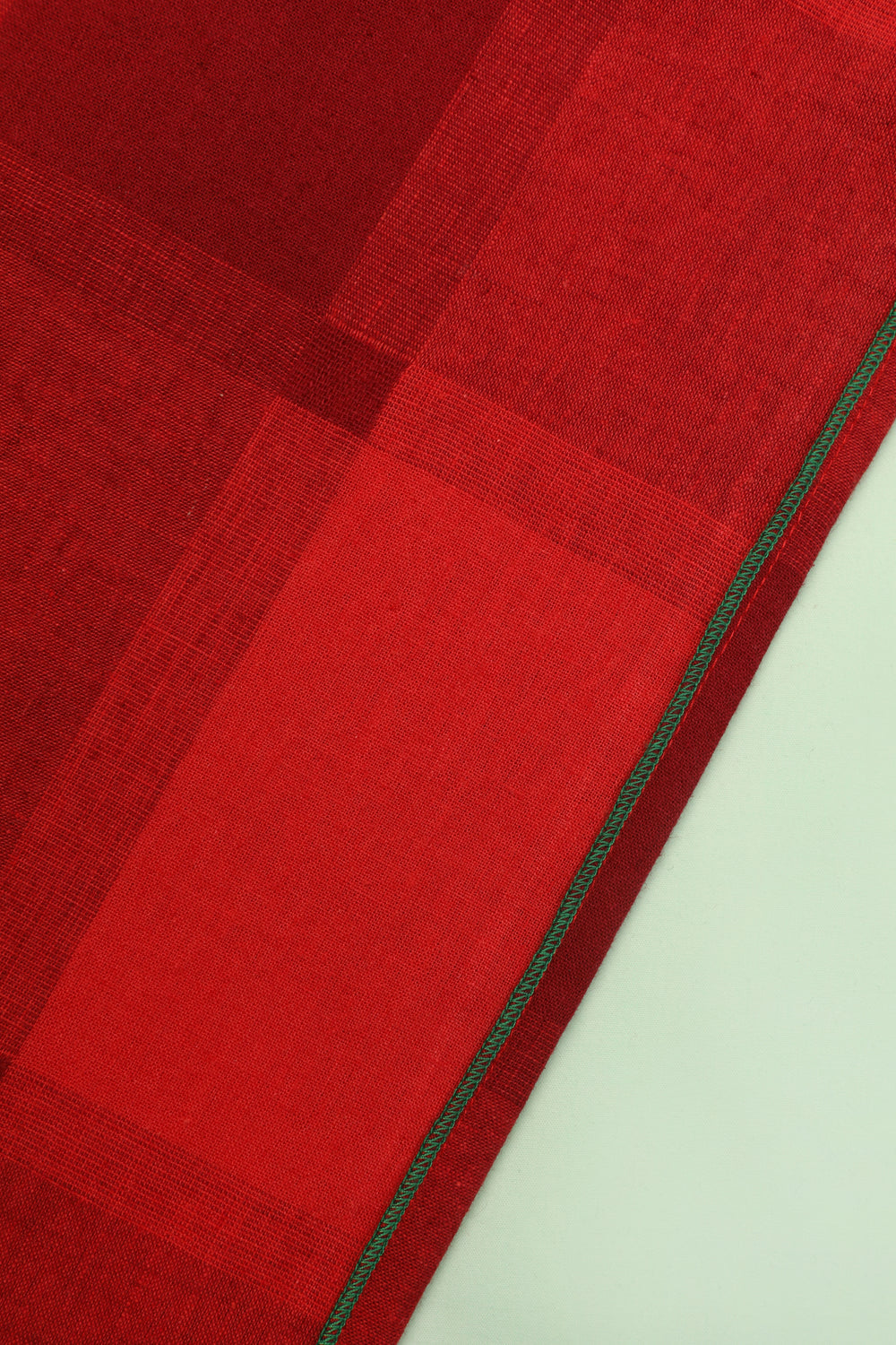 L.F.Markey Eamon Trouser Red Gingham