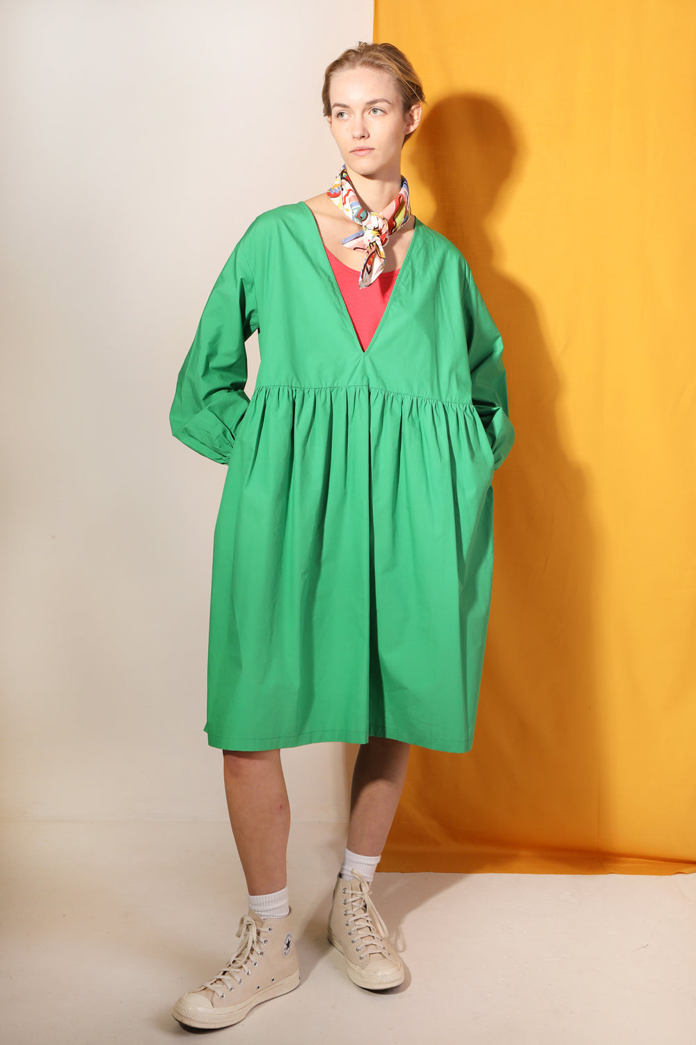 L.F.Markey Warren Dress Verde