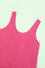 Load image into Gallery viewer, L.F. Markey Basic Linen Shift Dress Fuchsia
