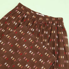 Load image into Gallery viewer, L.F.Markey Grant Trouser Chocolate Jacquard
