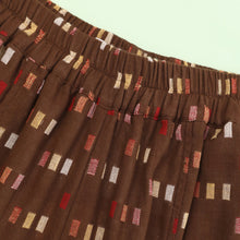 Load image into Gallery viewer, L.F.Markey Grant Trouser Chocolate Jacquard
