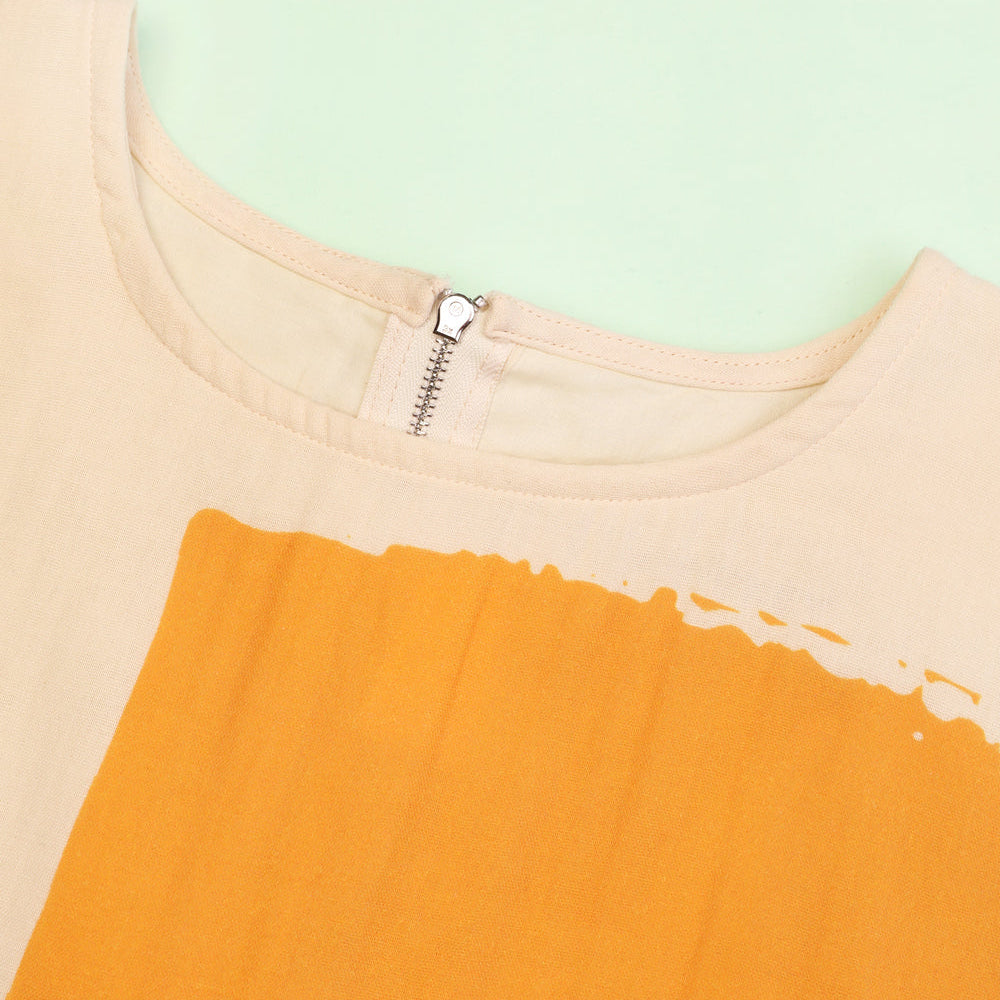 L.F.Markey Alcott Top Geo Print