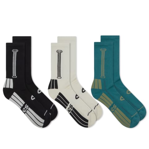 Aries Column Sock Multi  3 Pack