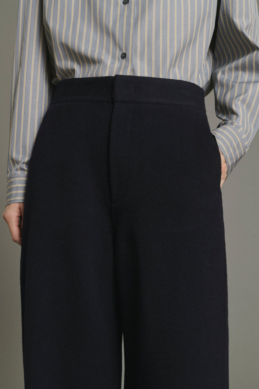 Soeur Wool Hawk Pants Deep Navy