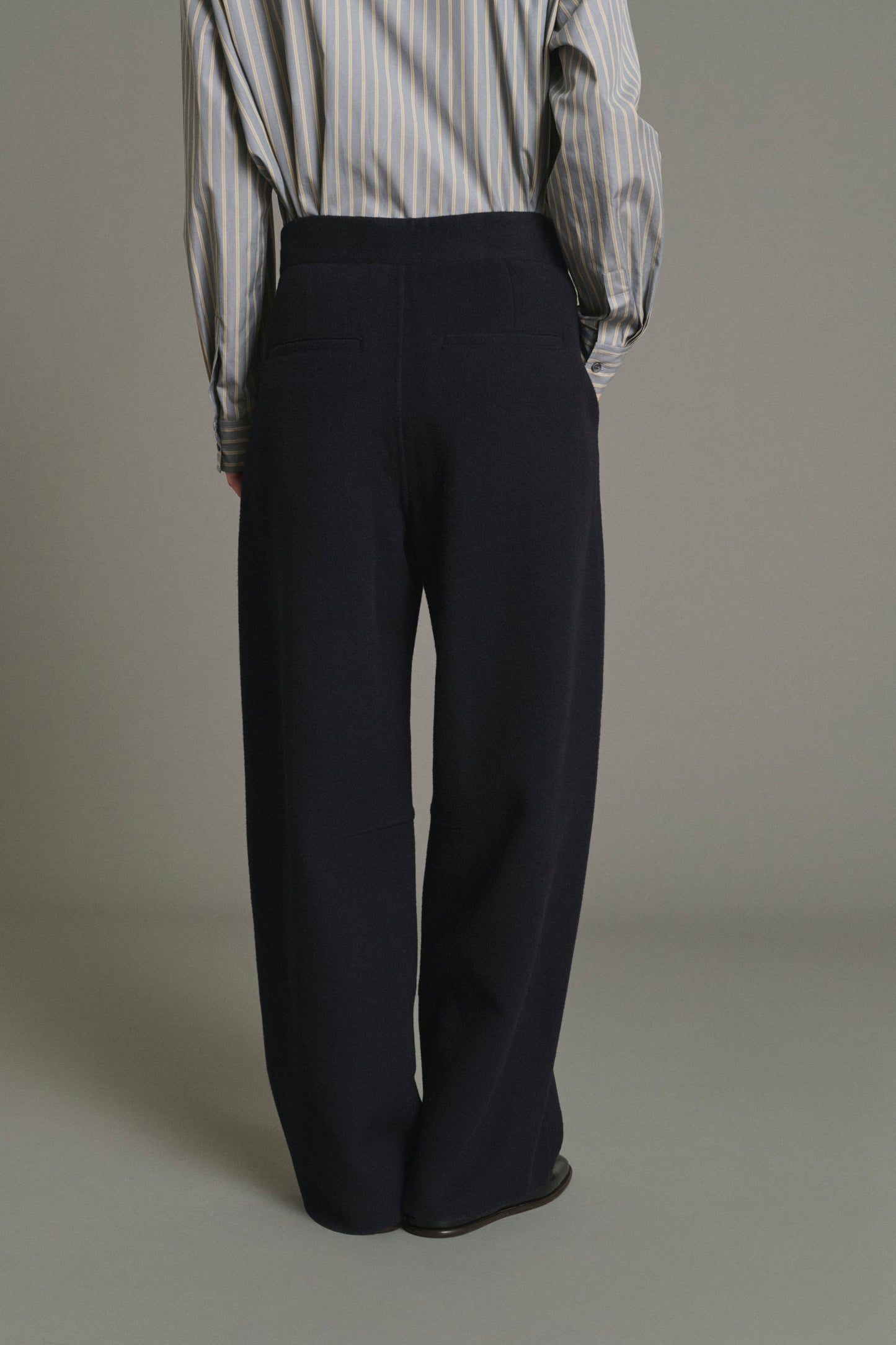 Soeur Wool Hawk Pants Deep Navy