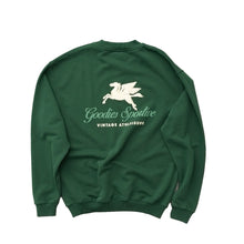 Load image into Gallery viewer, Goodies Sportive 550G Pegasus Crewneck Green
