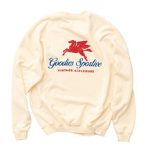 Load image into Gallery viewer, Goodies Sportive 550G Pegasus Crewneck Butter
