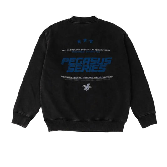 Goodies Sportive Pegasus Series Fadeout Crewneck Black