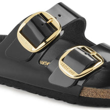 Load image into Gallery viewer, Birkenstock Arizona Big Buckle Lena High Shine Black
