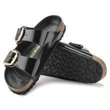 Load image into Gallery viewer, Birkenstock Arizona Big Buckle Lena High Shine Black
