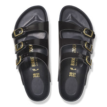 Load image into Gallery viewer, Birkenstock Florida Fresh Patent  Leather High Shine Black
