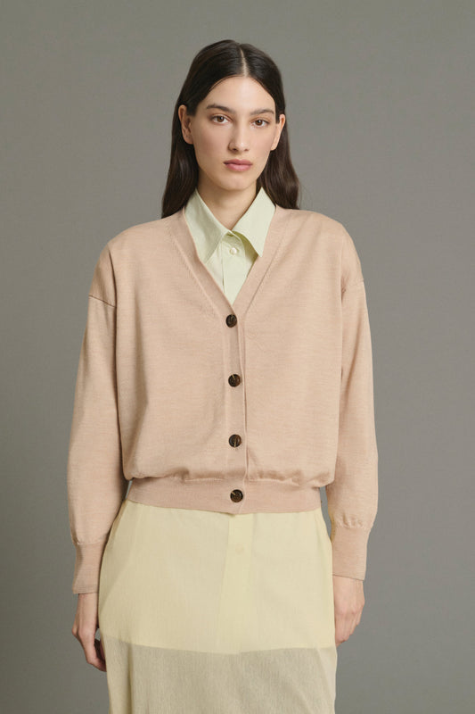 Soeur Idem Cardigan Beige Rose