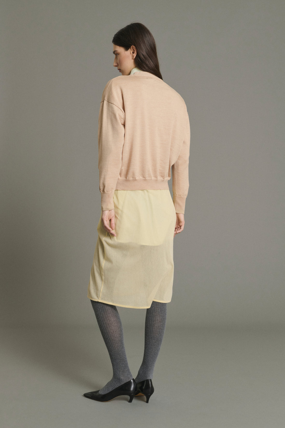 Soeur Idem Cardigan Beige Rose