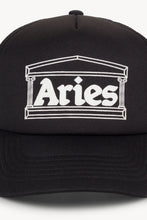 Load image into Gallery viewer, Aries Temple Trucker Cap Black
