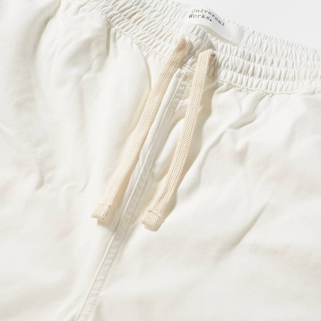 Universal Works Twill Beach Short Ecru