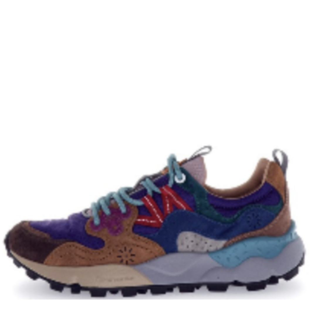 Flower Mountain Yamano 3 Suede / Nylon - Squared Anthracite / Mud