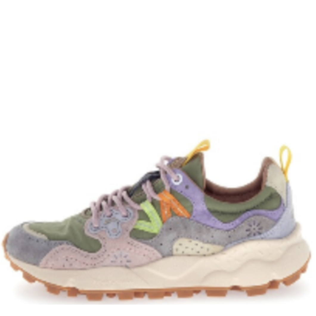 Flower Mountain W' Yamano 3 Suede / Nylon - Light Grey / Grey / Cipria