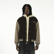Load image into Gallery viewer, Goodies Sportive Praline Pegasus Varsity Jacket
