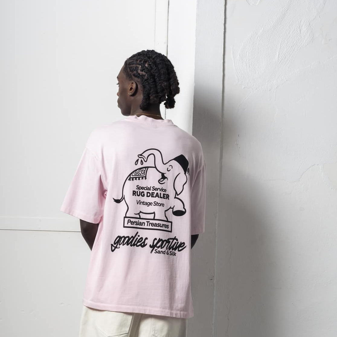 Goodies Sportive Persian Treasures Tee Pink