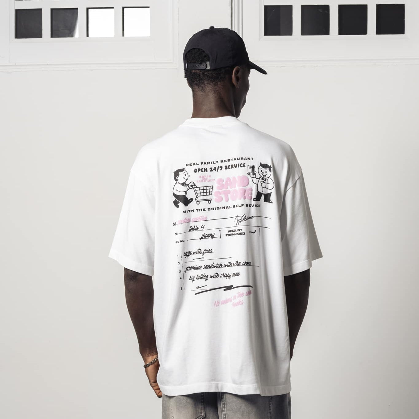 Goodies Sportive Sand Store Tee White