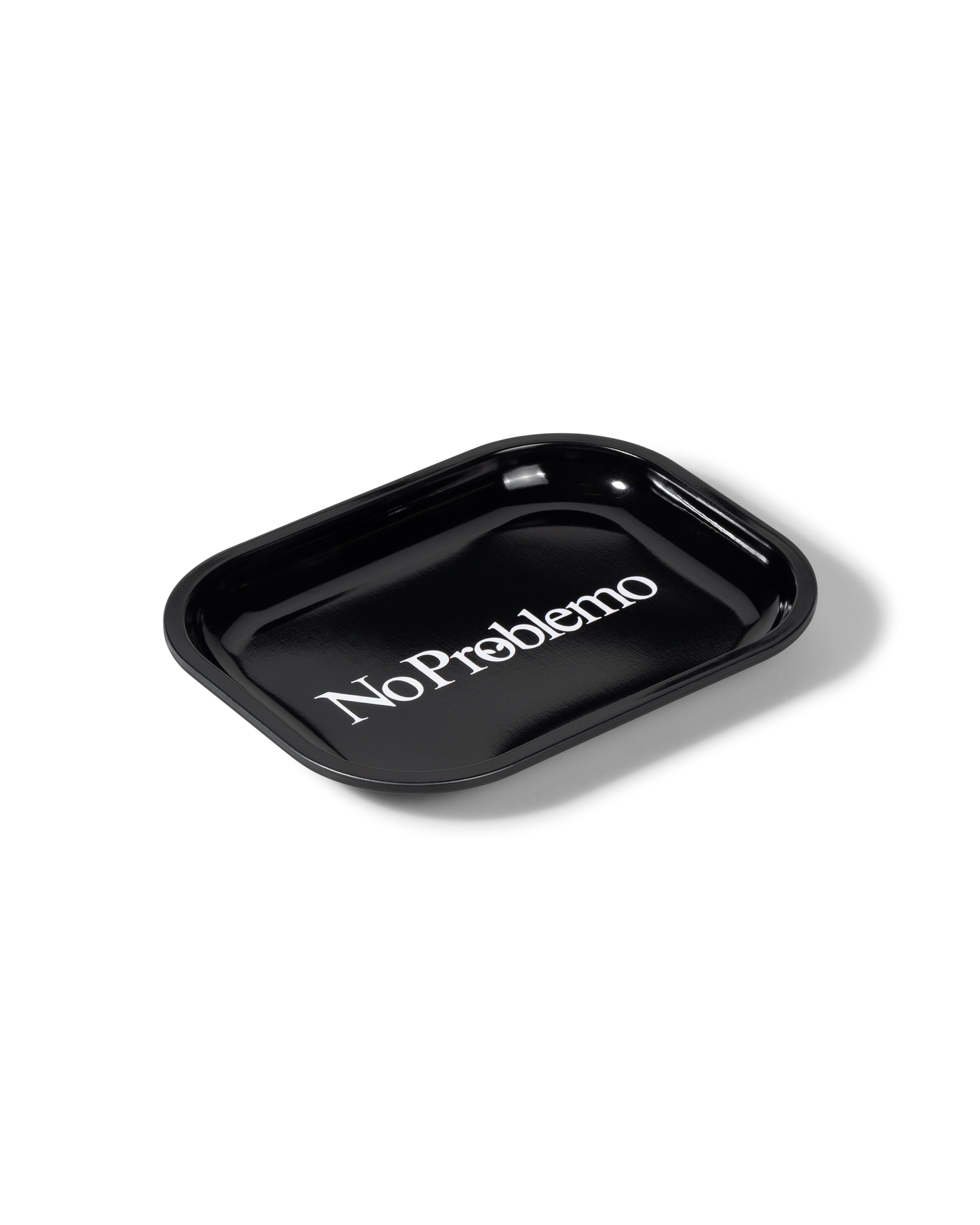 No Problemo Metal Tray Black