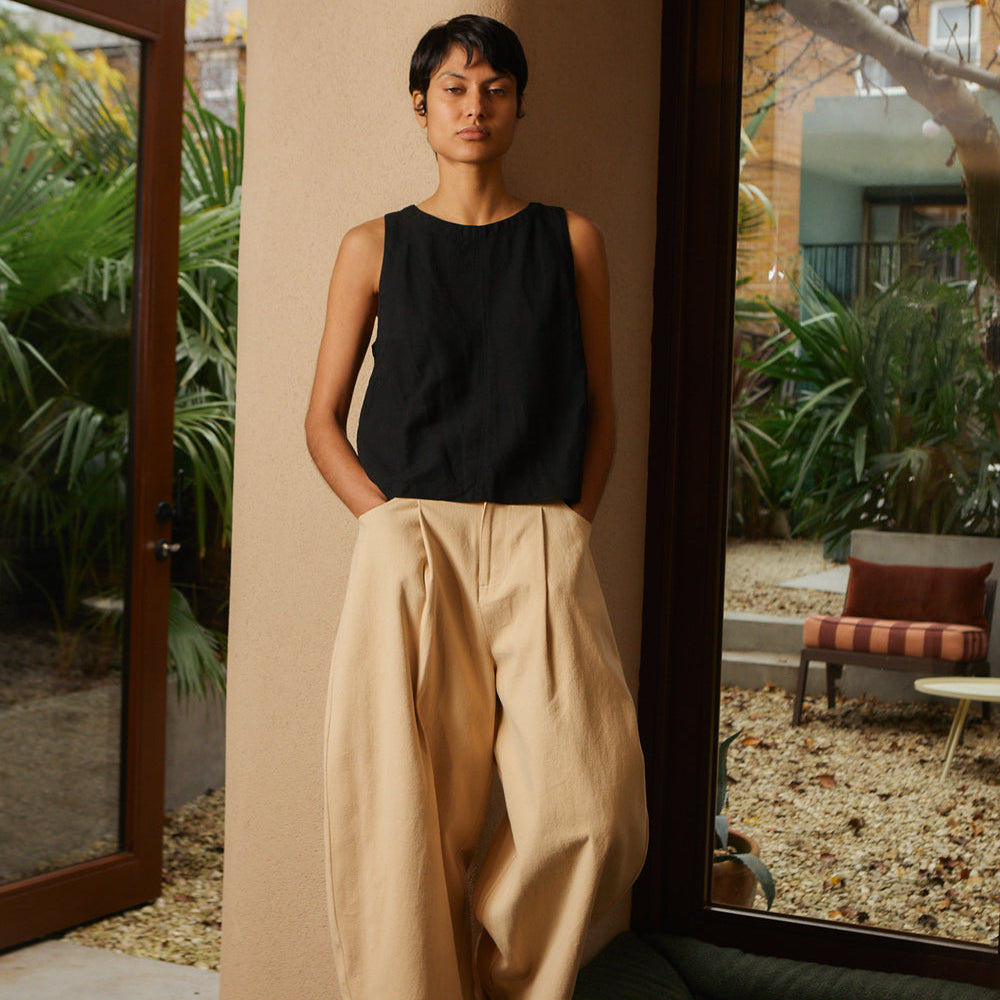 L.F.Markey Rowan Top Black
